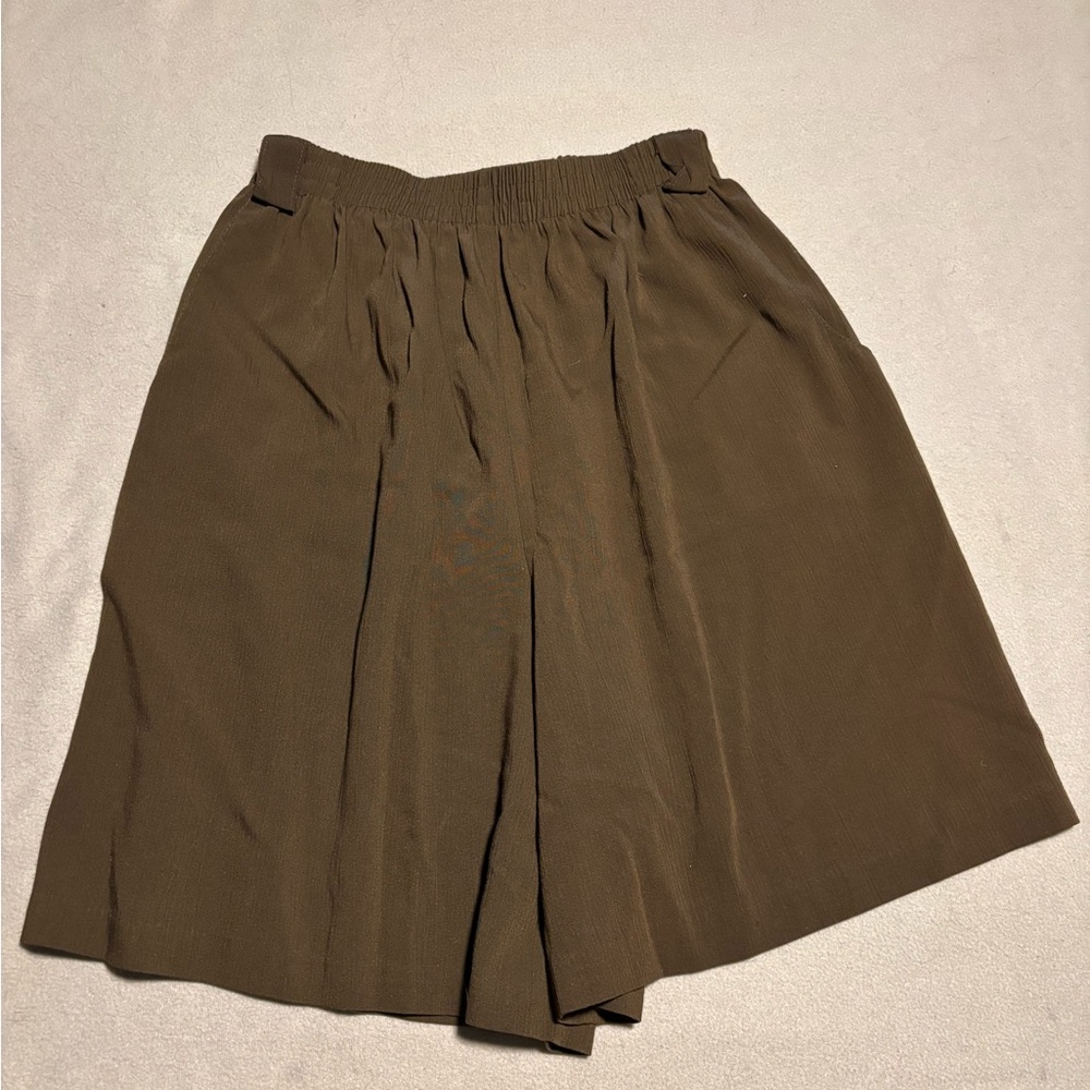 High Waist Women's Brown Shorts